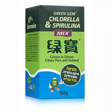 כלורלה וספירולינה מיקס ג'מוקה 750 טבליות jammoka Chlorella & spirulina כליל הטבע