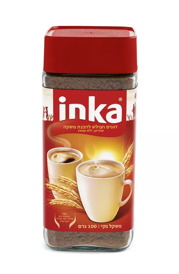 משקה דגנים קלאסי אינקה (אדום) 100 גרם Inka