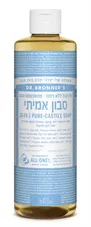 ד"ר ברונר - סבון נוזלי לתינוקות ללא ניחוח 237מ"ל  Dr.bronner Baby Unscented כליל הטבע
