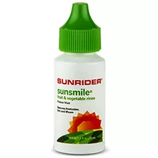 סאנריידר - נוזל לשטיפת פירות וירקות 30 מ"ל Sunrider SunSmile Fruit & Vegetable Rinse כליל הטבע