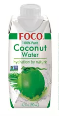 מי קוקוס פוקו 330 מ"ל Foco Coconut Water Original כליל הטבע
