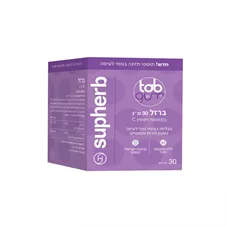 TAB IN GUM ברזל 30 מ"ג סופרהב 30 טבליות - Supherb כליל הטבע