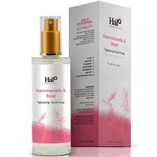 מי פנים הממליס וורדים 100 מ"ל Halo Hammamelis & Rose Tightening Facial Toner כליל הטבע