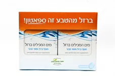 ספאטון מים המכילים ברזל  28 אריזות אישיות במארז זוגי Spatone כליל הטבע