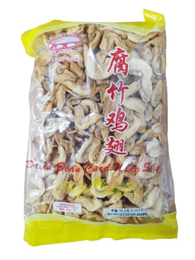 חלבון סויה מיובש - יובה  300 גרם     Yuba Dried Bean Curd