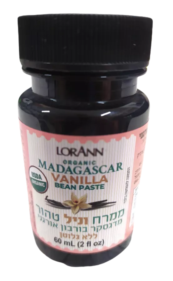 ממרח וניל מדגסקר אורגני - LORANN
