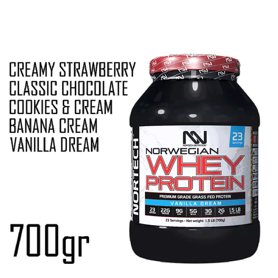 אבקת חלבון נורוויגאן בננה  - NORWEGIAN Whey - Nortech Nutrition