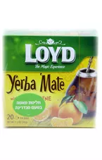 חליטת מאטה בטעם מנדרינה - לויד  20*1.7 גרם  Loyd Yerba Matr With Mandarine כליל הטבע