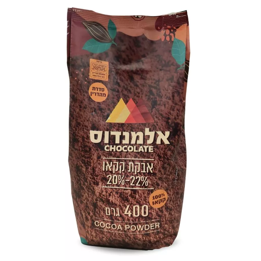 אבקת קקאו 400 גרם - אלמנדוס