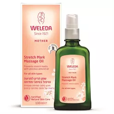 שמן היריון לעיסוי סימני מתיחה 100 מ"ל וולדה Weleda Stretch Mark Massage Oil כליל הטבע