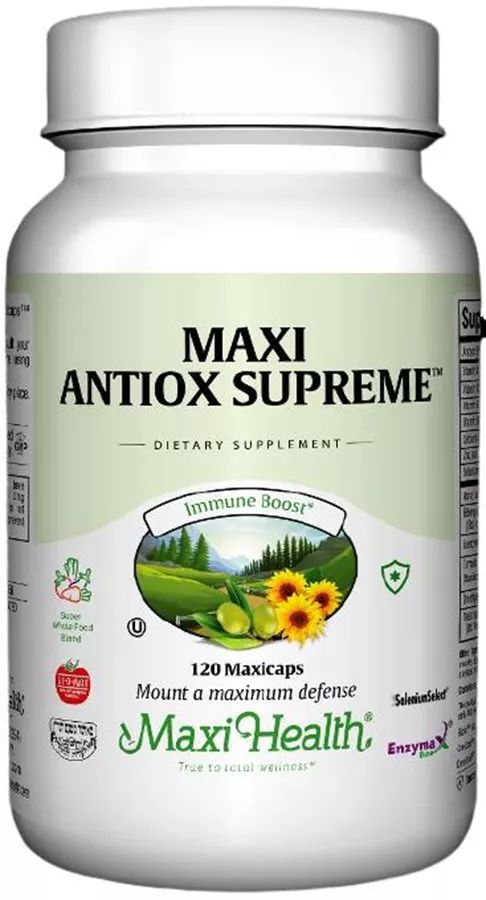 אנטי אוקסידנט סופרים מקסי הלט 60 טבליות Maxi Health Antiox Supreme
