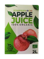 מיץ תפוחים אורגני לא מסונן - ROMANIAN APPLE JUICE כליל הטבע
