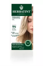 צבע שיער 9N בלונד דבש הרבטינט Herbatint Permanent Herbal Haircolour Gel כליל הטבע