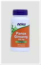 ג'ינסינג קוריאני נאוו 100 כמוסות Panax Ginseng Now כליל הטבע