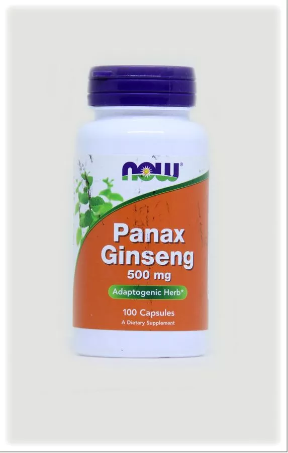 ג'ינסינג קוריאני נאוו 100 כמוסות Panax Ginseng Now