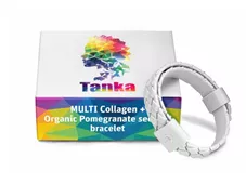 טנקה צמיד מולטי קולגן ושמן זרעי רימונים TANKA MULTI COLLAGEN + Organic Pomegranate Seed Oil Bracelet כליל הטבע