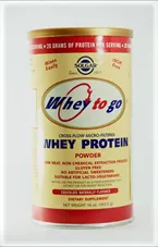 אבקת חלבון מֵי גבינה סולגאר 435.5 גרם Solgar Protein Chocolate Flavor Powder כליל הטבע