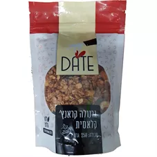 גרנולה קראנץ' קלאסית - ללא גלוטן וסוכר 250 גרם DATE כליל הטבע