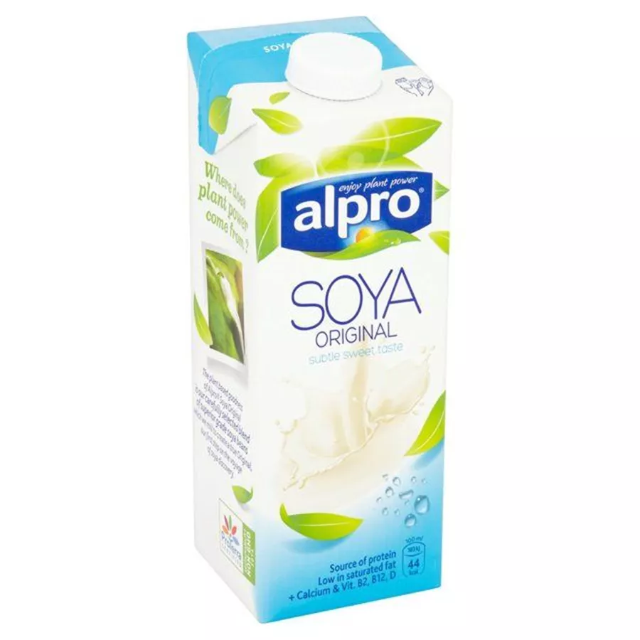 אלפרו משקה סויה 1 ליטר Alpro Soya Drink