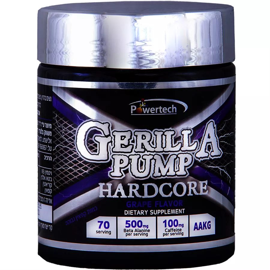 פאוורטק גרילה פאמפ בטעם אבטיח  Powertech Gerilla Pump