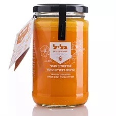 כורכומין טבעי בדבש דבורים טהור גליל 335 גרם Galil כליל הטבע