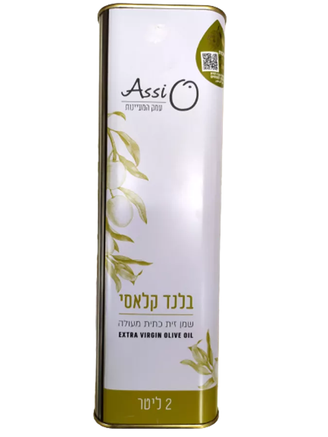 שמן זית כתית מעולה קורנייקי אסי 2 ליטר - Extra Virgin Olive Oil Assi