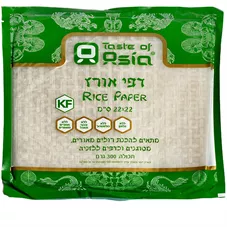 דפי אורז מרובעים  טעמי אסיה 400 גרם Taste Of Asia Rice Stick כליל הטבע