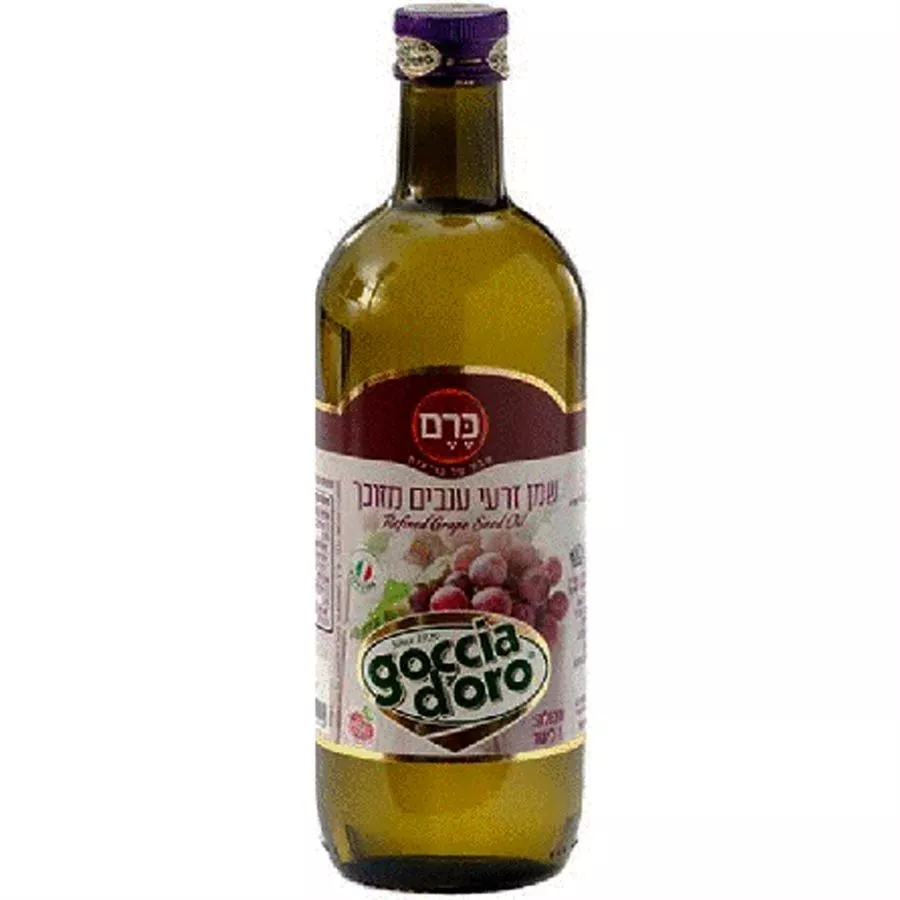 כרם - שמן זרעי ענבים מזוכך 1 ליטר Kerem