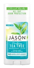 ג'ייסון דאודורנט סטיק מטהר - עץ התה 71 גרם Jason Purifying Tea Tree Deodorant Stick כליל הטבע