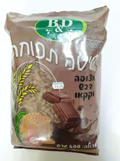 בדר אנד דיפרנט חיטה תפוחה מצופה דבש וקקאו 400 גרם  - B & D כליל הטבע