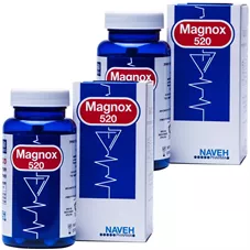 נווה פארמה - מגנוקס 520 60 כמוסות זוג 60*2 520 Naveh Pharma Magnox כליל הטבע