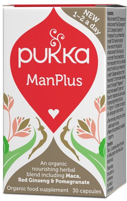מנפלוס פוקה 30 כמוסות ManPlus  Pukka