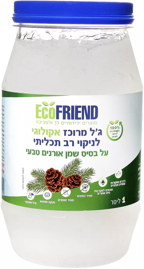 ג'ל רב תכליתי אורנים 1 ליטר EcoFriend