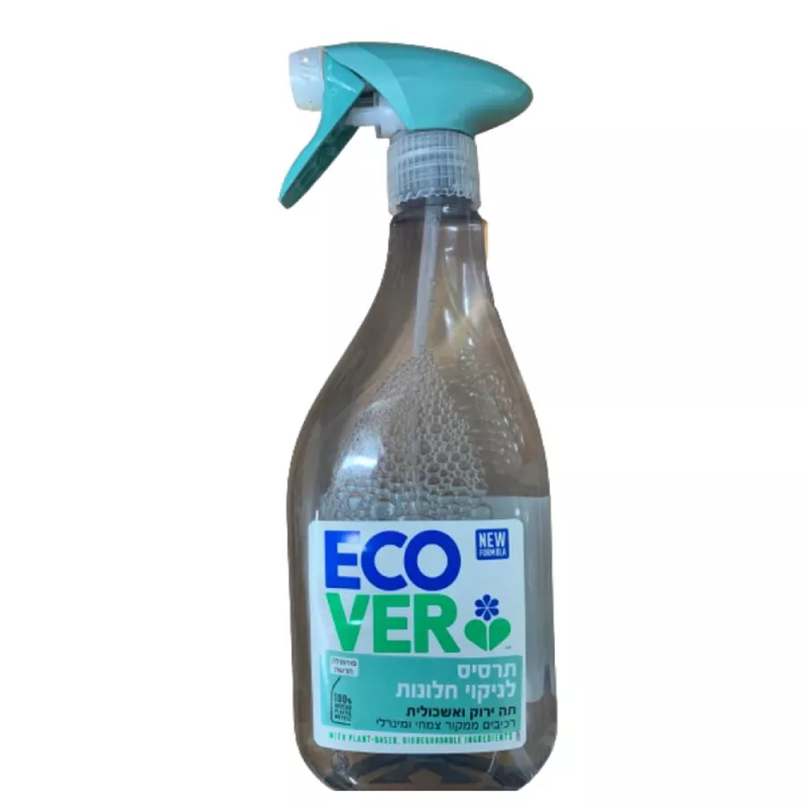 ECOVER תרסיס לניקוי חלונות - 500 מ