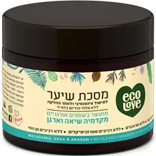 אקו לאב מסכת שיער לאחר החלקה 350 מ"ל EcoLove Hair Mask כליל הטבע