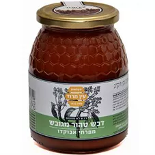 דבש טהור מגובש מפרחי אבוקדו עין חרוד 1 ק"ג כליל הטבע