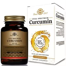 סולגאר כורכומין ספקטרום 30 כמוסות Solgar Full Spectrum Curcumin כליל הטבע
