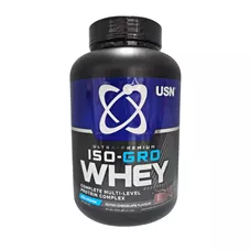 אבקת חלבון מי גבינה איזו גרו בטעם שוקולד -  USN ISO GRO WHEY כליל הטבע