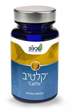 קלטיב טבעוני 60 כמוסות Tivoni Caltiv כליל הטבע