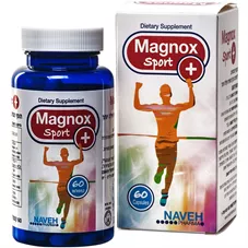 נווה פארמה - מגנוקס ספורט פלוס 60 כמוסות Naveh magnox sport plus כליל הטבע