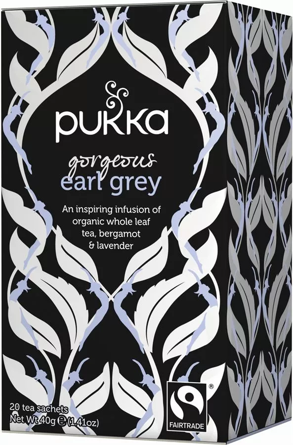 פוקה - תה ארל גריי 40 גרם 20 שקיקים Pukka Earl Grey