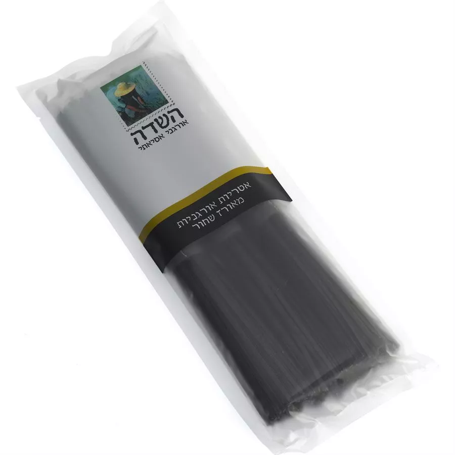 השדה - אטריות אורגניות מאורז שחור 250 גרם Hasade Organuc Black Rice Noodles