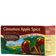 סלסטיאל - חליטה בטעם קינמון ותפוח 20 יחידות  Celestial Seasonings Cinnamon Apple Spice כליל הטבע