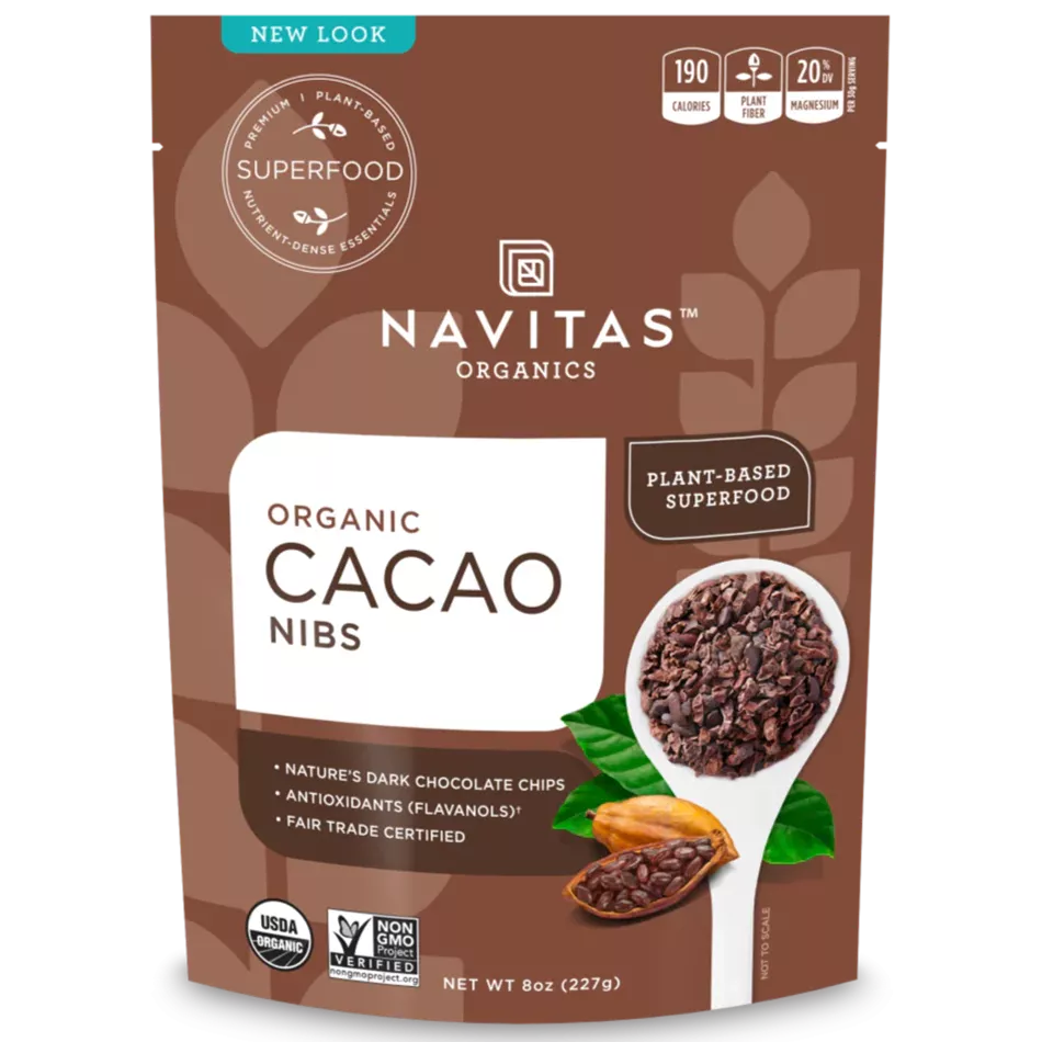 קקאו ניבס אורגני נביטס  Navitas Organic Cacao Nibs