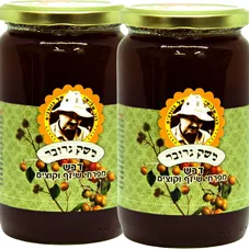 דבש מפרחי שיזף וקוצים משק גרובר  2*1 ק"ג כליל הטבע