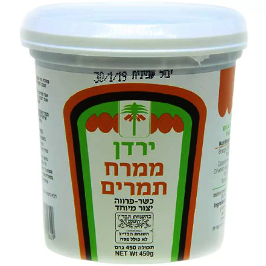 ממרח תמרים - ירדן 450 גרם Yarden Date spread