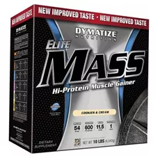 דיימטייז עלית מאס גיינר 4.5 ק"ג Dymatize Elite Mass כליל הטבע