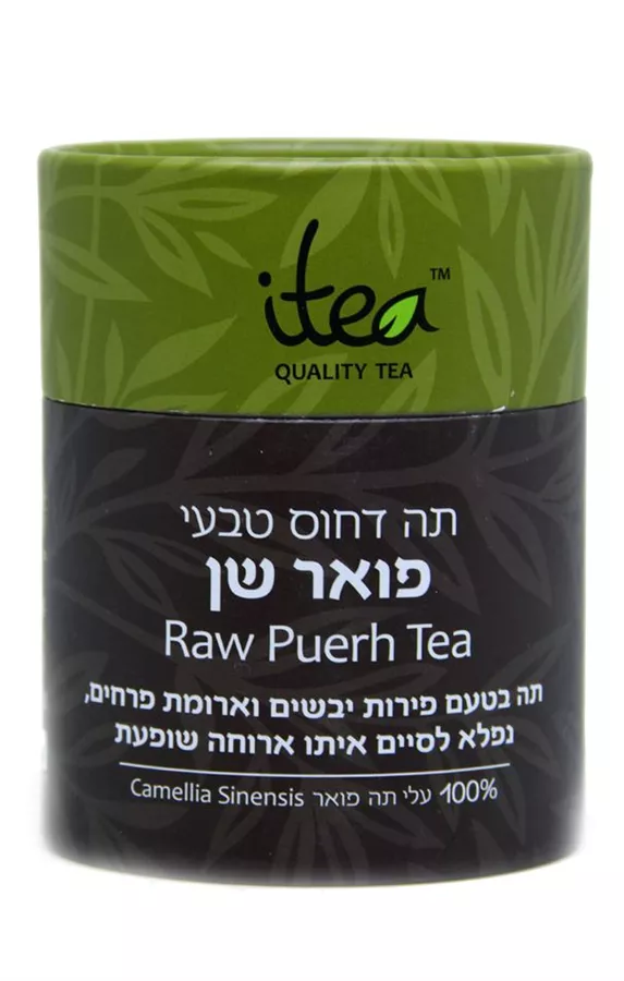 פואר שן תה דחוס טבעי איי תי 50 גרם Itea Raw Puerh Tea