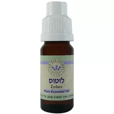 לוטוס שמן אתרי - עומר הגליל  10 מ"ל Omer Hagalil Lotus Pure Essential Oil כליל הטבע
