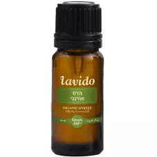 שמן הדס אורגני לבידו 10 מ"ל Lavido Organic Myrtus Communis Oil כליל הטבע